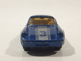 Maisto Porsche 911 Turbo Blue Die Cast Toy Car Vehicle