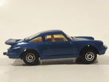Maisto Porsche 911 Turbo Blue Die Cast Toy Car Vehicle