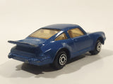 Maisto Porsche 911 Turbo Blue Die Cast Toy Car Vehicle