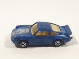 Maisto Porsche 911 Turbo Blue Die Cast Toy Car Vehicle