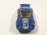 Maisto Porsche 911 Turbo Blue Die Cast Toy Car Vehicle