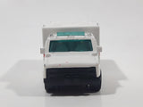 1989 Hot Wheels Workhorses American Ambulance White Die Cast Toy Car Emergency Paramedics Rescue Vehicle with Opening Rear Doors