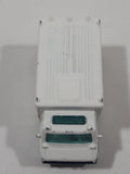 1989 Hot Wheels Workhorses American Ambulance White Die Cast Toy Car Emergency Paramedics Rescue Vehicle with Opening Rear Doors