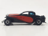 1981 Hot Wheels '37 Bugatti Black Red Die Cast Toy Classic Luxury Car Vehicle