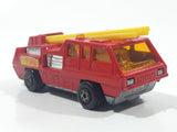 Vintage 1975 Lesney Matchbox Superfast No. 22 Blaze Buster Fire Ladder Truck Die Cast Toy Car Fire Fighting Rescue Emergency Vehicle Made in England