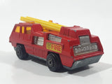 Vintage 1975 Lesney Matchbox Superfast No. 22 Blaze Buster Fire Ladder Truck Die Cast Toy Car Fire Fighting Rescue Emergency Vehicle Made in England