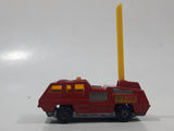 Vintage 1975 Lesney Matchbox Superfast No. 22 Blaze Buster Fire Ladder Truck Die Cast Toy Car Fire Fighting Rescue Emergency Vehicle Made in England
