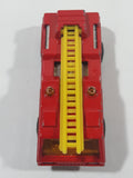 Vintage 1975 Lesney Matchbox Superfast No. 22 Blaze Buster Fire Ladder Truck Die Cast Toy Car Fire Fighting Rescue Emergency Vehicle Made in England