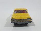 Vintage 1965 Lesney Matchbox Series No. 20 Chevrolet Impala Taxi Cab Yellow Die Cast Toy Car Vehicle
