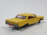 Vintage 1965 Lesney Matchbox Series No. 20 Chevrolet Impala Taxi Cab Yellow Die Cast Toy Car Vehicle