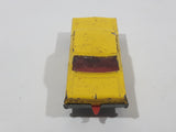 Vintage 1965 Lesney Matchbox Series No. 20 Chevrolet Impala Taxi Cab Yellow Die Cast Toy Car Vehicle