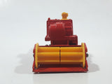 Vintage 1978 Lesney Matchbox No. 51 Combine Harvester Red Die Cast Toy Farming Machinery Equipment Vehicle