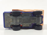 Vintage 1975 Lesney Matchbox Superfast No. 23 Atlas Dump Truck Blue and Orange  Die Cast Toy Car Vehicle