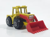 Vintage 1978 Lesney Matchbox Superfast No. 29 Tractor Shovel Yellow and Red Die Cast Toy Construction Building Equipment Vehicle