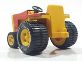Vintage Tonka Tractor Yellow and Orange Pressed Steel and Plastic Toy Car Vehicle 811002
