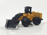 Vintage Zylmex P388 Snow Plow Yellow and Black Die Cast Toy Car Vehicle