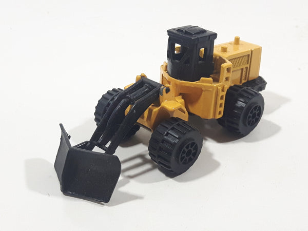 Vintage Zylmex P388 Snow Plow Yellow and Black Die Cast Toy Car Vehicle