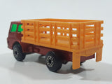 Vintage 1976 Lesney Matchbox Superfast No. 71 Dodge Cattle Truck Brown Die Cast Toy Car Vehicle