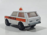Vintage 1975 Lesney Matchbox Rolamatics No. 20 Police Patrol White Die Cast Toy Car Vehicle
