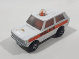 Vintage 1975 Lesney Matchbox Rolamatics No. 20 Police Patrol White Die Cast Toy Car Vehicle