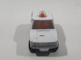 Vintage 1975 Lesney Matchbox Rolamatics No. 20 Police Patrol White Die Cast Toy Car Vehicle
