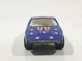 Vintage 1972 Lesney Matchbox Superfast Siva Spyder Blue Stars and Stripes #8 Die Cast Toy Car Vehicle Made in England