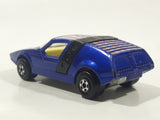 Vintage 1972 Lesney Matchbox Superfast Siva Spyder Blue Stars and Stripes #8 Die Cast Toy Car Vehicle Made in England