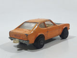 Vintage 1976 Lesney Products Matchbox Superfast No. 54 Ford Capri Orange Die Cast Toy Car Vehicle with Opening Hood