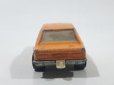 Vintage 1976 Lesney Products Matchbox Superfast No. 54 Ford Capri Orange Die Cast Toy Car Vehicle with Opening Hood