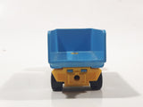 Vintage 1973 Lesney Matchbox Superfast No. 50 Articulated Semi Tractor Truck and Trailer Yellow Die Cast Toy Car Vehicle