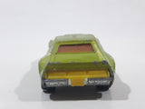 Vintage 1972 Lesney Matchbox Superfast AMX Javelin No. 9 Metallic Green Die Cast Toy Car Vehicle with Opening Doors