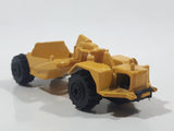 Vintage Zylmex P377 Scraper Yellow Die Cast Toy Car Construction Vehicle