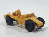 Vintage Zylmex P377 Scraper Yellow Die Cast Toy Car Construction Vehicle