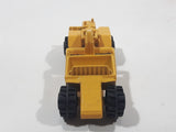 Vintage Zylmex P377 Scraper Yellow Die Cast Toy Car Construction Vehicle