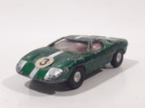 Vintage Marx Ford GT #3 Green Die Cast Toy Car Vehicle