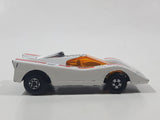 Vintage 1975 Lesney Matchbox Superfast No. 7 Hairy Hustler White Die Cast Toy Car Vehicle