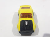 ﻿Vintage 1972 Lesney Matchbox Superfast No. 44 Boss Mustang Yellow Die Cast Toy Car Vehicle with Opening Hood