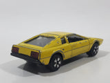 Vintage PlayArt Lotus Esprit Yellow Die Cast Toy Car Vehicle