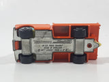Vintage 1977 Lesney Matchbox Superfast No. 66 Ford Transit Truck Orange Die Cast Toy Car Vehicle Made in England