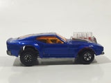 Vintage 1973 Lesney Matchbox Rolamatics Mustang Piston Popper No. 10 Blue Die Cast Toy Muscle Car Vehicle