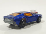 Vintage 1973 Lesney Matchbox Rolamatics Mustang Piston Popper No. 10 Blue Die Cast Toy Muscle Car Vehicle