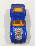 Vintage 1973 Lesney Matchbox Rolamatics Mustang Piston Popper No. 10 Blue Die Cast Toy Muscle Car Vehicle