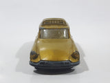 Vintage 1960s Husky Citroen Safari Gold Die Cast Toy Car Vehicle Made in Gt. Britain