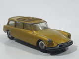 Vintage 1960s Husky Citroen Safari Gold Die Cast Toy Car Vehicle Made in Gt. Britain