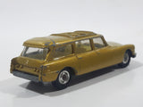 Vintage 1960s Husky Citroen Safari Gold Die Cast Toy Car Vehicle Made in Gt. Britain