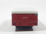 2000 Matchbox Great Outdoors Pop Up Camper Red and White Die Cast Toy Car Vehicle