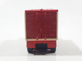 Vintage 1976 Lesney Matchbox Superfast No. 42 Mercedes Container Truck Red Sea Land Die Cast and Plastic Toy Car Vehicle