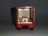 Vintage 1976 Lesney Matchbox Superfast No. 42 Mercedes Container Truck Red Sea Land Die Cast and Plastic Toy Car Vehicle
