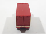 Vintage 1976 Lesney Matchbox Superfast No. 42 Mercedes Container Truck Red Sea Land Die Cast and Plastic Toy Car Vehicle