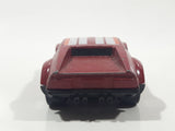 Vintage 1985 Matchbox Super G.T. BR 39/40 Ace Racer Dark Red Die Cast Toy Car Vehicle